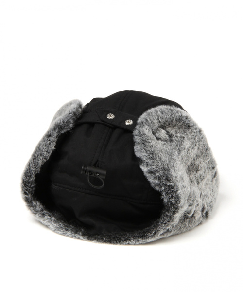 GLOBAL WORK（グローバルワーク）の「【キッズ】ファーフライトキャップ【抗菌防臭】/809173（キャップ・キッズ・ブラック/ベージュ・MEDIUM/LARGE）」の6枚目の写真