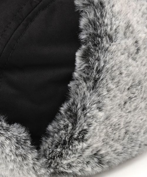 GLOBAL WORK（グローバルワーク）の「【キッズ】ファーフライトキャップ【抗菌防臭】/809173（キャップ・キッズ・ブラック/ベージュ・MEDIUM/LARGE）」の8枚目の写真