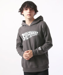 SUPERMAN（スーパーマン）の「SUPERMAN ロゴ パイル起毛 パーカー（パーカー）」