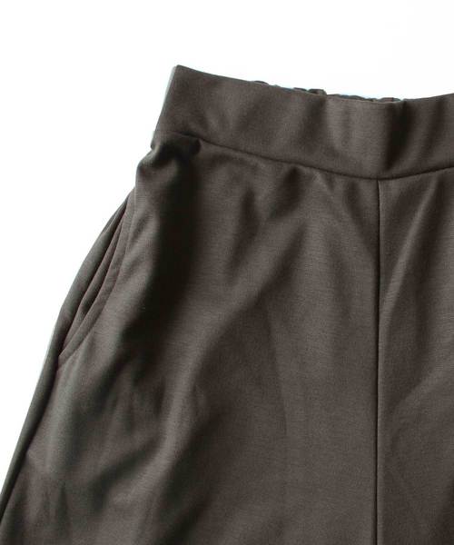 antiqua(アンティカ)の「otonaシンプルパンツ(その他パンツ・レディース・ブラック/カーキ・M/L/XL)」の5枚目の写真