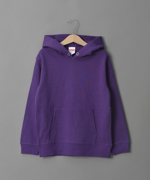 United Athle(ユナイテッドアスレ)の「#United Athle/ユナイテッドアスレ 10ozプルパーカー KIDS(パーカー・キッズ・ホワイト/ブラック/グレー/チャコールグレー/ブラウン/グリーン/オリーブ/ブルー/ネイビー/パープル/レッド/ワイン・SMALL/MEDIUM/LARGE)」の10枚目の写真