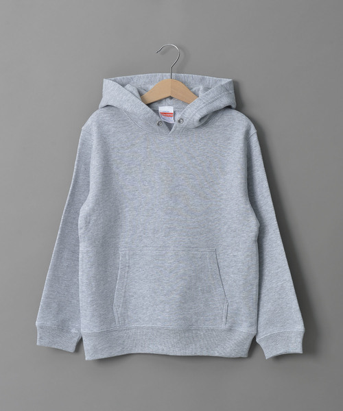 United Athle(ユナイテッドアスレ)の「#United Athle/ユナイテッドアスレ 10ozプルパーカー KIDS(パーカー・キッズ・ホワイト/ブラック/グレー/チャコールグレー/ブラウン/グリーン/オリーブ/ブルー/ネイビー/パープル/レッド/ワイン・SMALL/MEDIUM/LARGE)」の5枚目の写真
