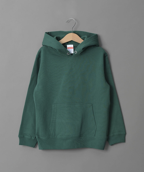 United Athle(ユナイテッドアスレ)の「#United Athle/ユナイテッドアスレ 10ozプルパーカー KIDS(パーカー・キッズ・ホワイト/ブラック/グレー/チャコールグレー/ブラウン/グリーン/オリーブ/ブルー/ネイビー/パープル/レッド/ワイン・SMALL/MEDIUM/LARGE)」の7枚目の写真