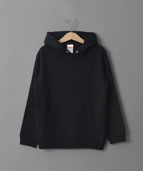United Athle(ユナイテッドアスレ)の「#United Athle/ユナイテッドアスレ 10ozプルパーカー KIDS(パーカー・キッズ・ホワイト/ブラック/グレー/チャコールグレー/ブラウン/グリーン/オリーブ/ブルー/ネイビー/パープル/レッド/ワイン・SMALL/MEDIUM/LARGE)」の3枚目の写真
