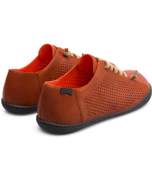 CAMPER（カンペール）の「[カンペール] TWINS / スニーカー プレーントゥ 外羽（スニーカー・メンズ・ダークオレンジ・25.0cm/25.5cm/26.0cm/27.0cm/27.5cm/28.0cm）」の3枚目の写真