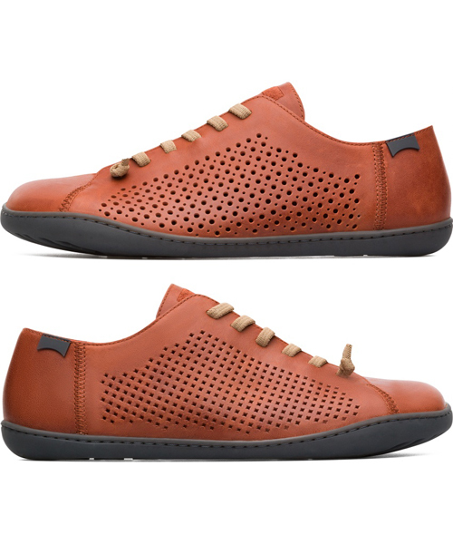 CAMPER（カンペール）の「[カンペール] TWINS / スニーカー プレーントゥ 外羽（スニーカー・メンズ・ダークオレンジ・25.0cm/25.5cm/26.0cm/27.0cm/27.5cm/28.0cm）」の5枚目の写真