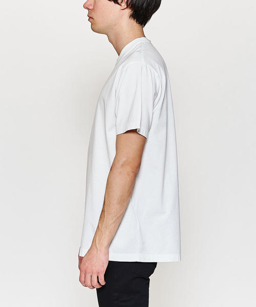 STONE ISLAND（ストーンアイランド）の「＜STONE ISLAND＞ REF LOGO TEE1/Tシャツ（Tシャツ/カットソー・メンズ・ホワイト/ブラック・LARGE/X-LARGE/MEDIUM）」の8枚目の写真