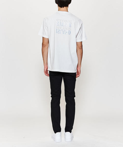 STONE ISLAND（ストーンアイランド）の「＜STONE ISLAND＞ REF LOGO TEE1/Tシャツ（Tシャツ/カットソー・メンズ・ホワイト/ブラック・LARGE/X-LARGE/MEDIUM）」の17枚目の写真