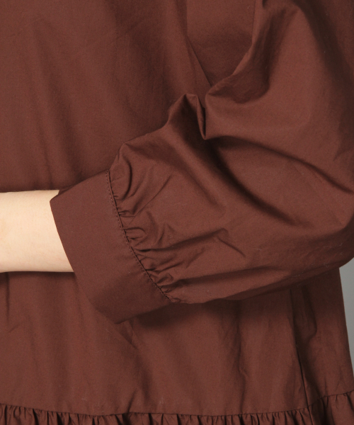 LOWRYS FARM（ローリーズファーム）の「ティアードワンピース　825784（ワンピース・レディース・ブラック/ブラウン/ベージュ・FREE）」の9枚目の写真