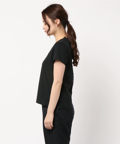 FREE'S MART（フリーズマート）の「カルフォルニアコットンＶネックＴシャツ（Tシャツ/カットソー・レディース・ブラック/ホワイト/ベージュ/イエロー/パープル/ピンク/グリーン・FREE）」の8枚目の写真