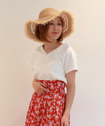 FREE'S MART | カルフォルニアコットンＶネックＴシャツ(Tシャツ/カットソー)