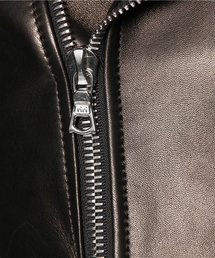 Drawer（ドゥロワー）の「DRAWER ブラックライダースジャケット