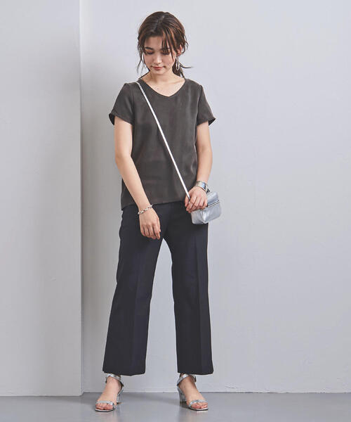 UNITEDARROWS リブTシャツ UNITED ARROWS LTD. OUTLET｜クリア リンクス クルーネック T
