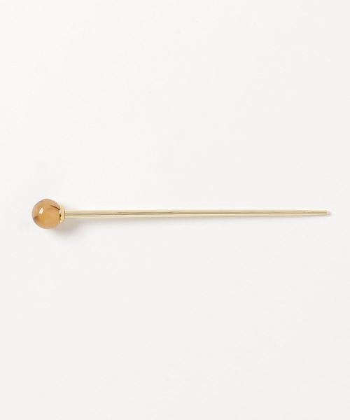 カヤ(カヤ)の「【カヤ】丸玉かんざし(その他ヘアアクセサリー・レディース・ホワイト/レッド/ターコイズブルー/イエロー/ダークパープル/ライトパープル・FREE)」の6枚目の写真