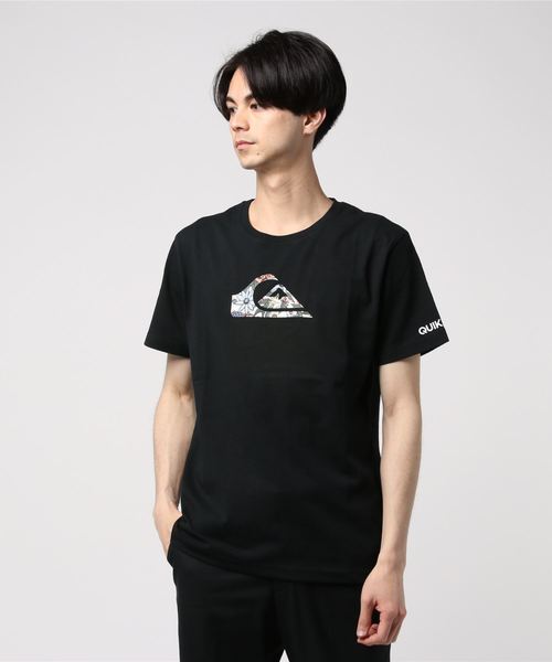 Quiksilver(クイックシルバー)の「半袖Tシャツ QUIKSIVER LOGO QST192031(Tシャツ/カットソー・メンズ・ホワイト/ブラック/ピンク・M/L/XL)」の2枚目の写真