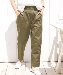 インド綿 テーパード バルーン デニムパンツ