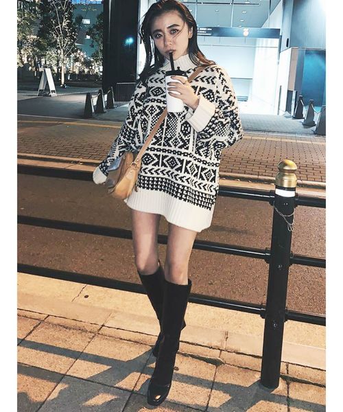 EVRIS(エヴリス)の「ミドルHIGHブーツ(ブーツ・レディース・ブラック/その他1・SMALL/MEDIUM/LARGE)」の3枚目の写真