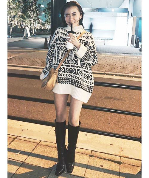 EVRIS(エヴリス)の「ミドルHIGHブーツ(ブーツ・レディース・ブラック/その他1・SMALL/MEDIUM/LARGE)」の4枚目の写真