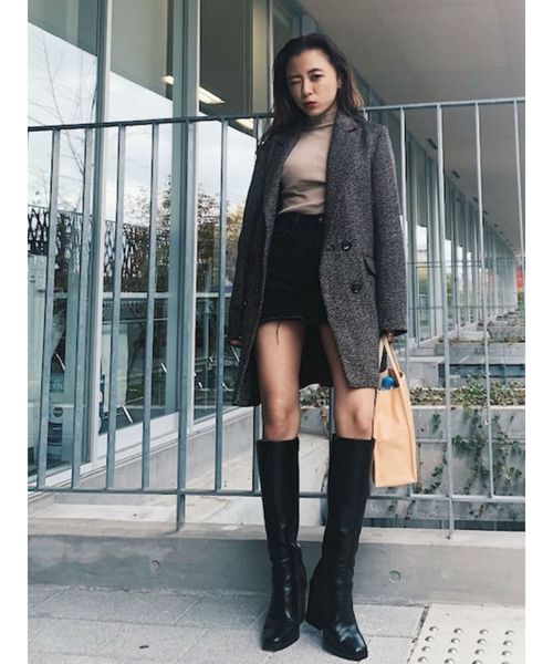 EVRIS(エヴリス)の「ミドルHIGHブーツ(ブーツ・レディース・ブラック/その他1・SMALL/MEDIUM/LARGE)」の5枚目の写真