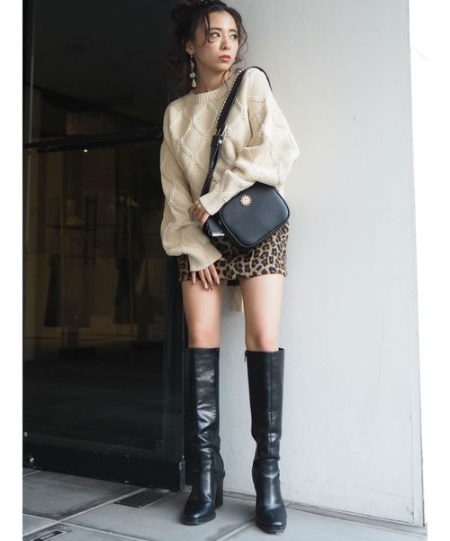 EVRIS(エヴリス)の「ミドルHIGHブーツ(ブーツ・レディース・ブラック/その他1・SMALL/MEDIUM/LARGE)」の8枚目の写真