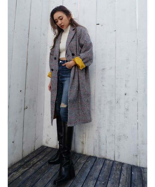 EVRIS(エヴリス)の「ミドルHIGHブーツ(ブーツ・レディース・ブラック/その他1・SMALL/MEDIUM/LARGE)」の22枚目の写真