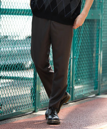 JUNRED | シャンブレードライスリムパンツ(スラックス)