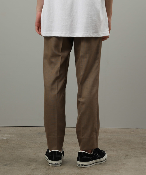 JUNRED（ジュンレッド）の「シャンブレードライスリムパンツ（スラックス・メンズ・ベージュ/ブラック系その他2/ブラウン系その他2・LL/S/M/L）」の11枚目の写真