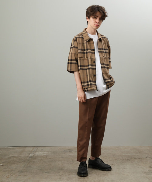 JUNRED（ジュンレッド）の「シャンブレードライスリムパンツ（スラックス・メンズ・ベージュ/ブラック系その他2/ブラウン系その他2・LL/S/M/L）」の15枚目の写真