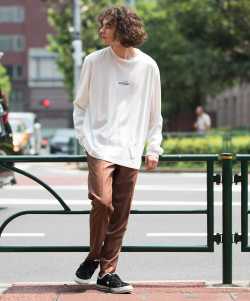 JUNRED（ジュンレッド）の「シャンブレードライスリムパンツ（スラックス・メンズ・ベージュ/ブラック系その他2/ブラウン系その他2・LL/S/M/L）」の19枚目の写真