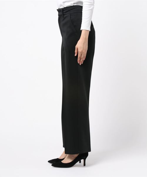 archives（アルシーヴ）の「ジャージーワイドパンツ（その他パンツ・レディース・ブラック/キャメル/ワイン・MEDIUM）」の4枚目の写真