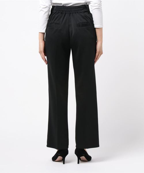 archives（アルシーヴ）の「ジャージーワイドパンツ（その他パンツ・レディース・ブラック/キャメル/ワイン・MEDIUM）」の5枚目の写真