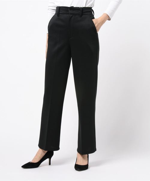 archives（アルシーヴ）の「ジャージーワイドパンツ（その他パンツ・レディース・ブラック/キャメル/ワイン・MEDIUM）」の9枚目の写真