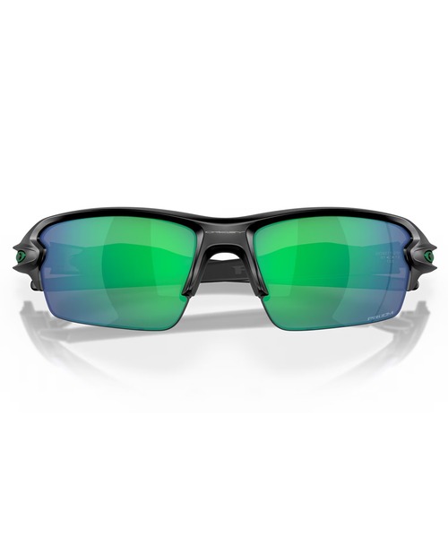 OAKLEY(オークリー)の「OAKLEY/オークリー サングラス FLAK 2.0 偏光 紫外線対策 OO9271-2561(サングラス・メンズ・ブラック×グリーン・FREE)」の11枚目の写真