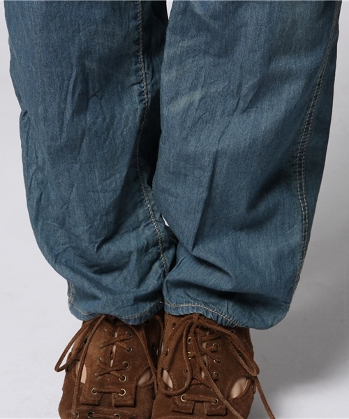 goa（ゴア）の「4ozデニムオーバーオール（サロペット/オーバーオール・レディース・インディゴブルー・1/2）」の8枚目の写真