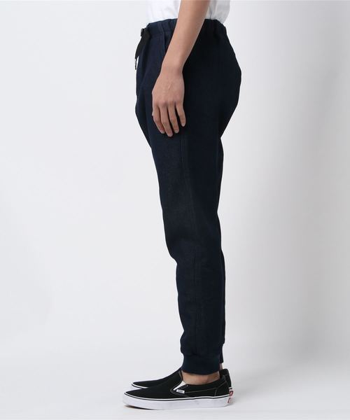 go slow caravan（ゴースローキャラバン）の「ストレッチデニム裏フリースリブイージーパンツ（その他パンツ・メンズ・インディゴブルー/ダークインディゴブルー・MEDIUM/LARGE/X-LARGE）」の10枚目の写真