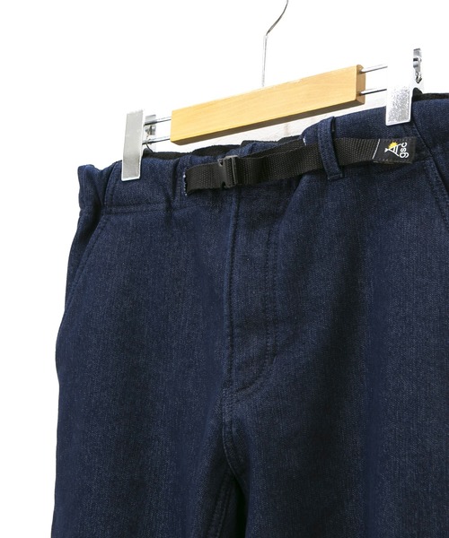 go slow caravan（ゴースローキャラバン）の「ストレッチデニム裏フリースリブイージーパンツ（その他パンツ・メンズ・インディゴブルー/ダークインディゴブルー・MEDIUM/LARGE/X-LARGE）」の3枚目の写真