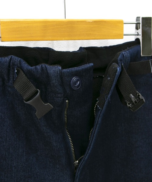 go slow caravan（ゴースローキャラバン）の「ストレッチデニム裏フリースリブイージーパンツ（その他パンツ・メンズ・インディゴブルー/ダークインディゴブルー・MEDIUM/LARGE/X-LARGE）」の11枚目の写真