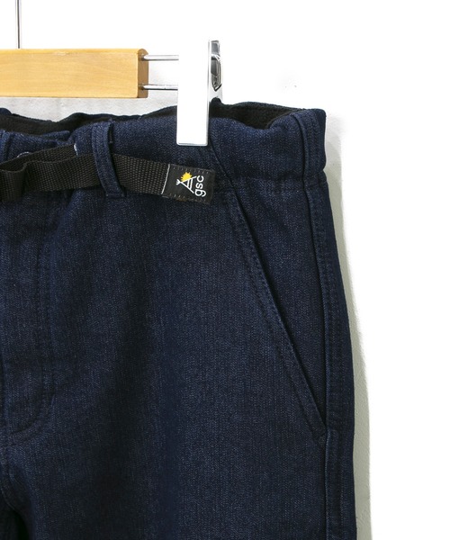 go slow caravan（ゴースローキャラバン）の「ストレッチデニム裏フリースリブイージーパンツ（その他パンツ・メンズ・インディゴブルー/ダークインディゴブルー・MEDIUM/LARGE/X-LARGE）」の7枚目の写真