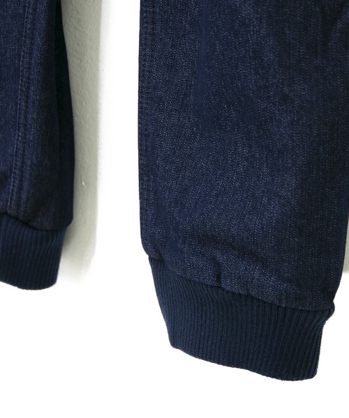 go slow caravan（ゴースローキャラバン）の「ストレッチデニム裏フリースリブイージーパンツ（その他パンツ・メンズ・インディゴブルー/ダークインディゴブルー・MEDIUM/LARGE/X-LARGE）」の14枚目の写真
