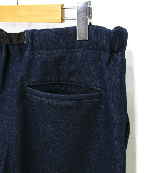 go slow caravan（ゴースローキャラバン）の「ストレッチデニム裏フリースリブイージーパンツ（その他パンツ・メンズ・インディゴブルー/ダークインディゴブルー・MEDIUM/LARGE/X-LARGE）」の5枚目の写真