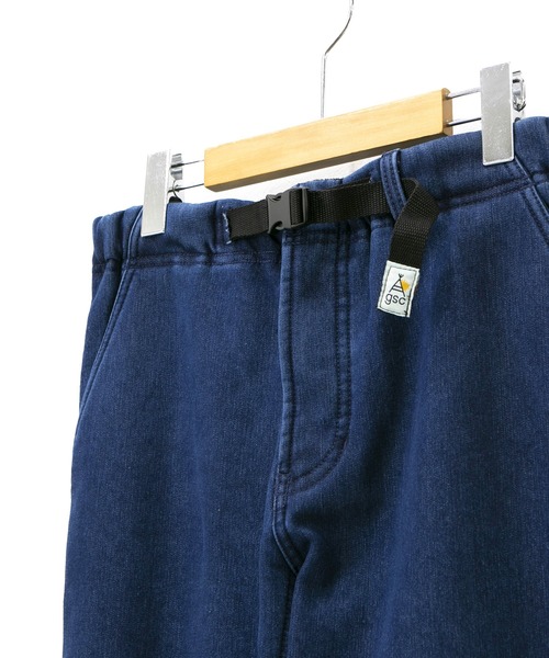 go slow caravan（ゴースローキャラバン）の「ストレッチデニム裏フリースリブイージーパンツ（その他パンツ・メンズ・インディゴブルー/ダークインディゴブルー・MEDIUM/LARGE/X-LARGE）」の6枚目の写真