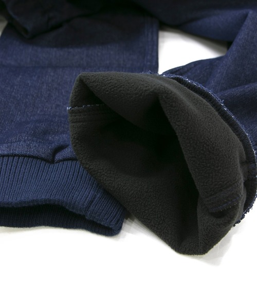 go slow caravan（ゴースローキャラバン）の「ストレッチデニム裏フリースリブイージーパンツ（その他パンツ・メンズ・インディゴブルー/ダークインディゴブルー・MEDIUM/LARGE/X-LARGE）」の8枚目の写真