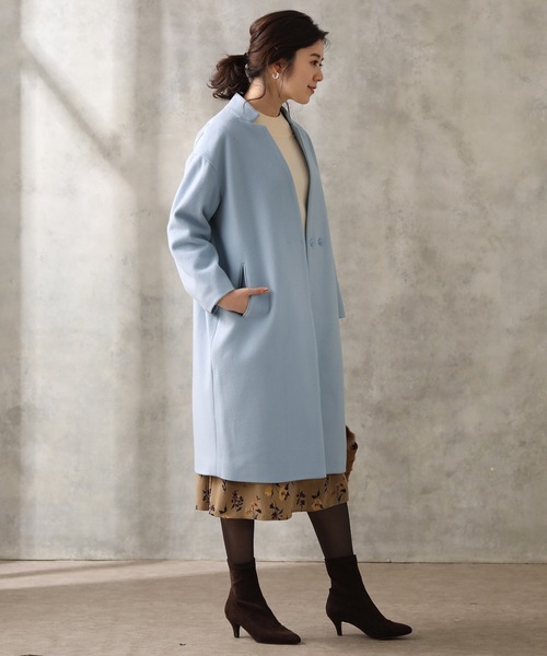 Gready Brilliant（グレディブリリアン）の「Ｓ１００ビーバー＿キーＮ（その他アウター・レディース・グレー/ブルー・FREE）」の20枚目の写真