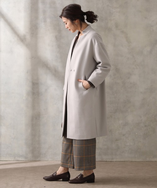 Gready Brilliant（グレディブリリアン）の「Ｓ１００ビーバー＿キーＮ（その他アウター・レディース・グレー/ブルー・FREE）」の15枚目の写真