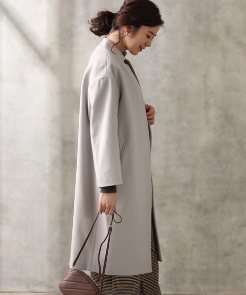 Gready Brilliant（グレディブリリアン）の「Ｓ１００ビーバー＿キーＮ（その他アウター・レディース・グレー/ブルー・FREE）」の8枚目の写真