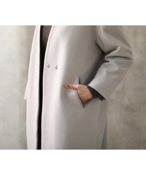 Gready Brilliant（グレディブリリアン）の「Ｓ１００ビーバー＿キーＮ（その他アウター・レディース・グレー/ブルー・FREE）」の11枚目の写真