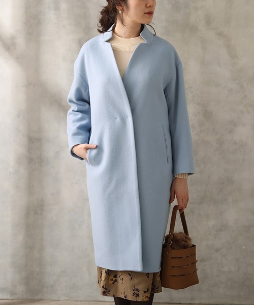 Gready Brilliant（グレディブリリアン）の「Ｓ１００ビーバー＿キーＮ（その他アウター・レディース・グレー/ブルー・FREE）」の6枚目の写真