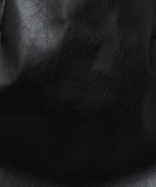 PairPair（ペアペア）の「フェイクレザー台形スカート（スカート・レディース・ブラック/モカ/アイボリー・FREE）」の17枚目の写真