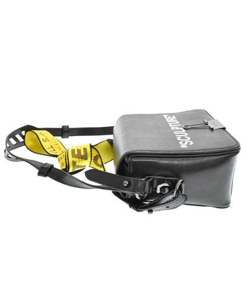 ブランド古着】スカルプチャーバインダークリップ レザーバッグ クロス  