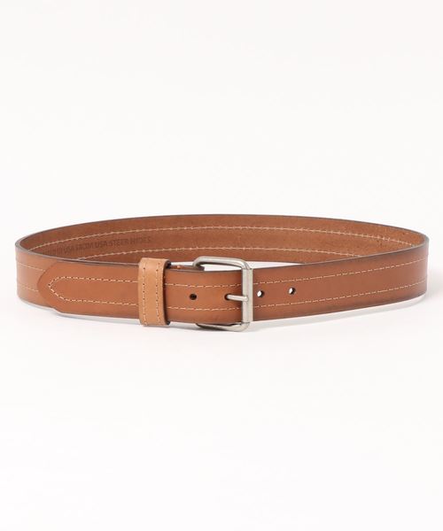 TONE SELECT GOODS(トーンセレクトグッズ)の「【TONE USA】39mm USA MADE DOUBLE STITCH LEATHER BELT (UN)(ベルト・レディース・ブラック/ブラウン/タン・34/36)」の2枚目の写真